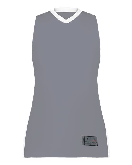 Augusta Sportswear Women's Match-Up Basketball Jersey - Graphite/ White