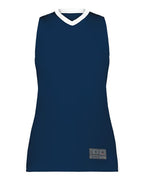 Augusta Sportswear Women's Match-Up Basketball Jersey - Navy/ White