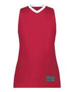 Augusta Sportswear Women's Match-Up Basketball Jersey - Scarlet/ White