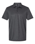 Adidas Men's Space Dyed Polo - Black Melange