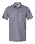 Adidas Men's Space Dyed Polo - Collegiate Navy Melange