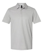 Adidas Men's Space Dyed Polo - Grey One Heather