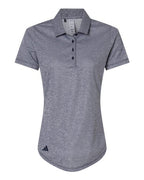 Adidas Women's Space Dyed Polo - Collegiate Navy Melange