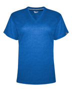 Badger Women's FitFlex Performance V-Neck T-Shirt - Royal