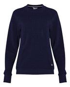 Badger Women's FitFlex French Terry Crewneck Sweatshirt - Navy