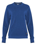 Badger Women's FitFlex French Terry Crewneck Sweatshirt - Royal