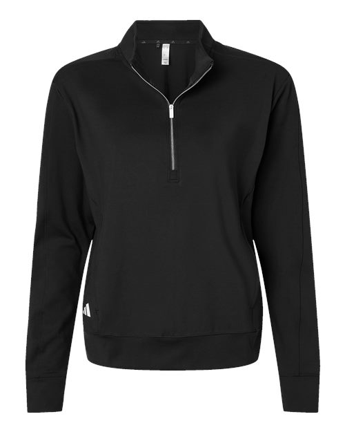 Adidas Women's Ultimate365 Quarter-Zip Pullover - Black