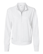 Adidas Women's Ultimate365 Quarter-Zip Pullover - White
