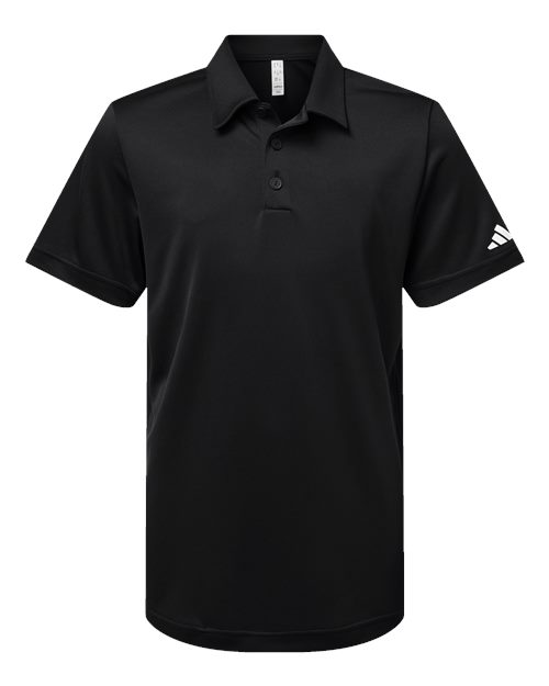 Adidas Youth Performance Polo - Black