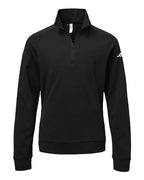 Adidas Youth Performance Quarter-Zip Pullover - Black