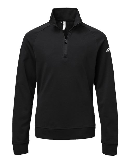 Adidas Youth Performance Quarter-Zip Pullover - Black