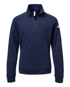 Adidas Youth Performance Quarter-Zip Pullover - Collegiate Navy