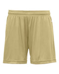 Badger Women's B-Core 5" Inseam Shorts (Part 2 of 2) - Vegas Gold