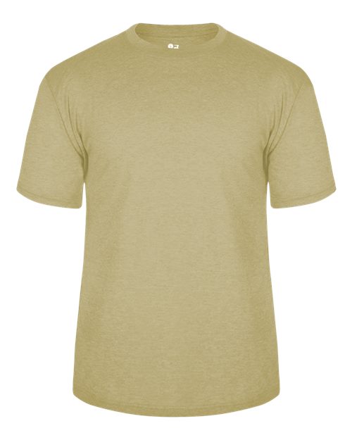 Badger Men's Triblend Performance T-Shirt - Vegas Gold Heather