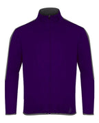 Badger Men's Blitz Outer-Core Jacket - Purple/ Graphite