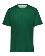 Augusta Sportswear Youth Mesh Reversible Jersey - Dark Green/ White