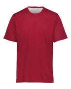 Augusta Sportswear Youth Mesh Reversible Jersey - Scarlet/ White