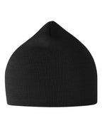 Atlantis Headwear Sustainable 8" Beanie - Black