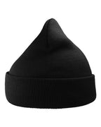 Atlantis Headwear Sustainable 12" Knit Beanie - Black