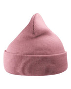 Atlantis Headwear Sustainable 12" Knit Beanie - Pink