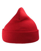 Atlantis Headwear Sustainable 12" Knit Beanie - Red