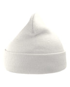 Atlantis Headwear Sustainable 12" Knit Beanie - White