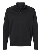 Adidas Men's Club Quarter-Zip Pullover - Black