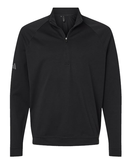 Adidas Men's Club Quarter-Zip Pullover - Black