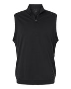 Adidas Men's Club Quarter-Zip Vest - Black