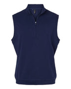 Adidas Men's Club Quarter-Zip Vest - Collegiate Navy