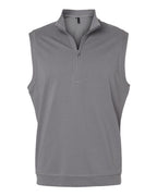 Adidas Men's Club Quarter-Zip Vest - Grey Three