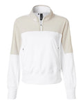 Adidas Women's Fleece Quarter-Zip Pullover - Alumina