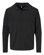 Adidas Men's Half-Zip Hooded Anorak - Black
