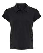 Adidas Women's Blended Polo - Solid Black