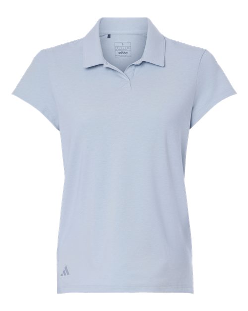 Adidas Women's Blended Polo - Blue Dawn Melange