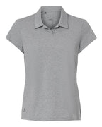 Adidas Women's Blended Polo - Grey Three Melange