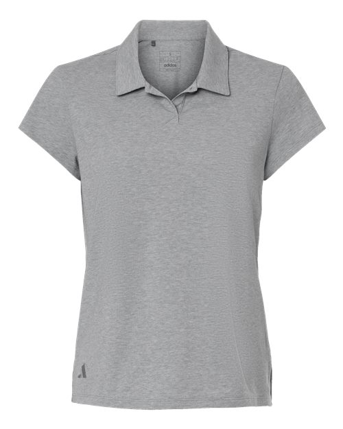 Adidas Women's Blended Polo - Grey Three Melange