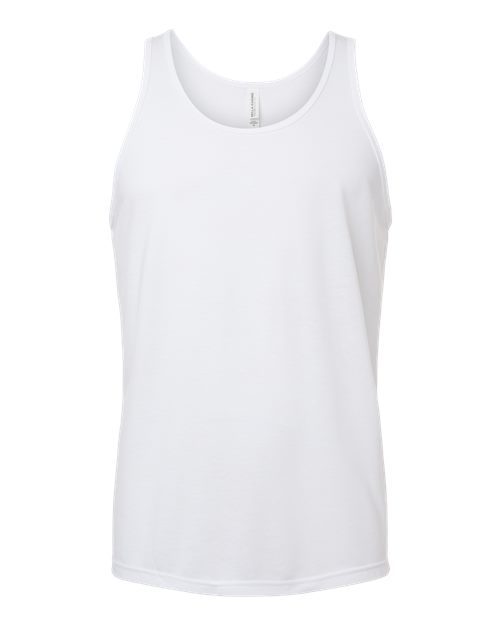 BELLA + CANVAS Unisex Triblend Tank - Solid White Triblend