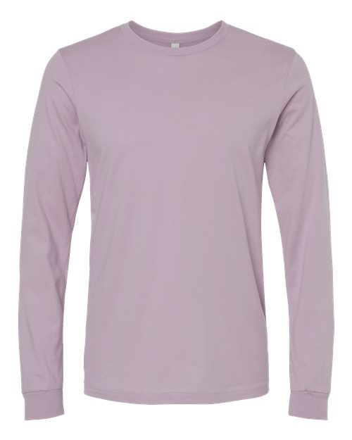 BELLA + CANVAS Unisex Jersey Long Sleeve Tee (Part 2 of 4) - Light Violet