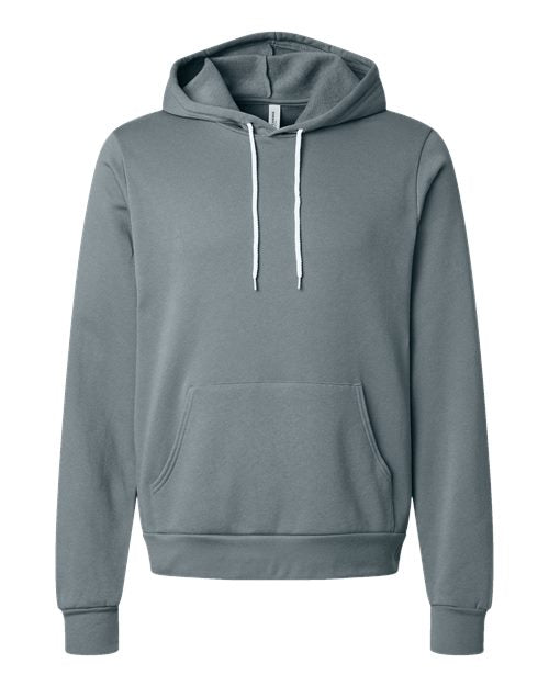 BELLA + CANVAS Unisex Sponge Fleece Hoodie Sweatshirt (Part 1 of 4) - Blue Storm
