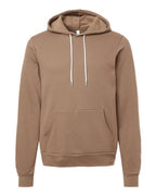 BELLA + CANVAS Unisex Sponge Fleece Hoodie Sweatshirt (Part 4 of 4) - Vintage Brown