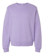 BELLA + CANVAS Unisex Sponge Fleece Classic Crewneck Sweatshirt - Dark Lavender