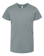 BELLA + CANVAS Youth Jersey Tee (Part 1 of 2) - Blue Storm