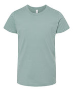 BELLA + CANVAS Youth Jersey Tee (Part 1 of 2) - Dusty Blue