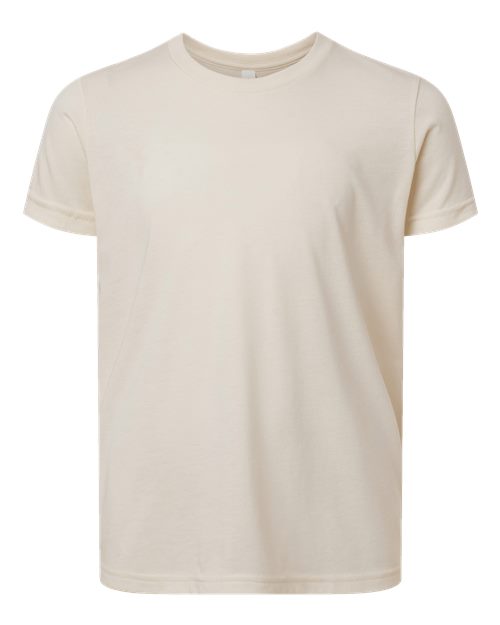 BELLA + CANVAS Youth Triblend Tee - Solid Natural Triblend