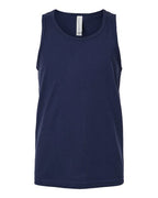 BELLA + CANVAS Youth Jersey Tank - Navy
