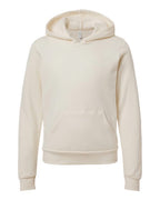 BELLA + CANVAS Youth Sponge Fleece Hoodie Sweatshirt - Natural