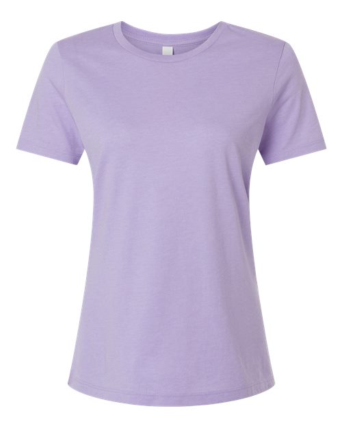 BELLA + CANVAS Women’s Relaxed Fit Heather CVC Tee (Part 1 of 2) - Heather Dark Lavender