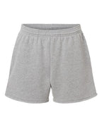 BELLA + CANVAS Women's Cutoff Shorts - Athletic Heather