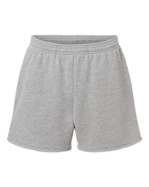BELLA + CANVAS Women's Cutoff Shorts - Athletic Heather